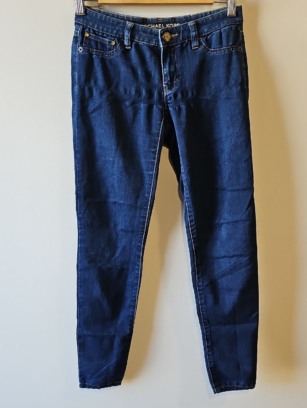 Michael Kors 28x30 Dark Blue Skinny Jeans